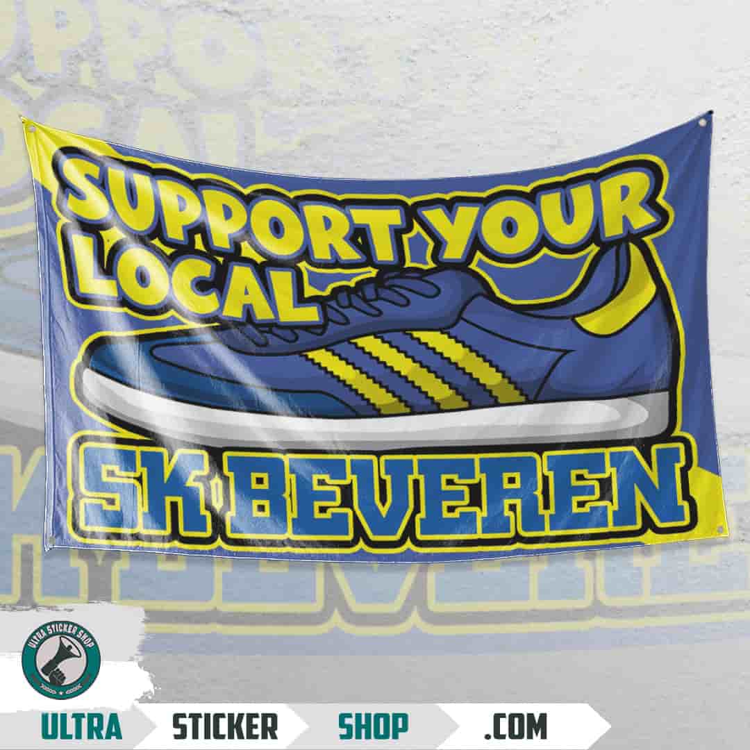Support your local SK Beveren Vlag