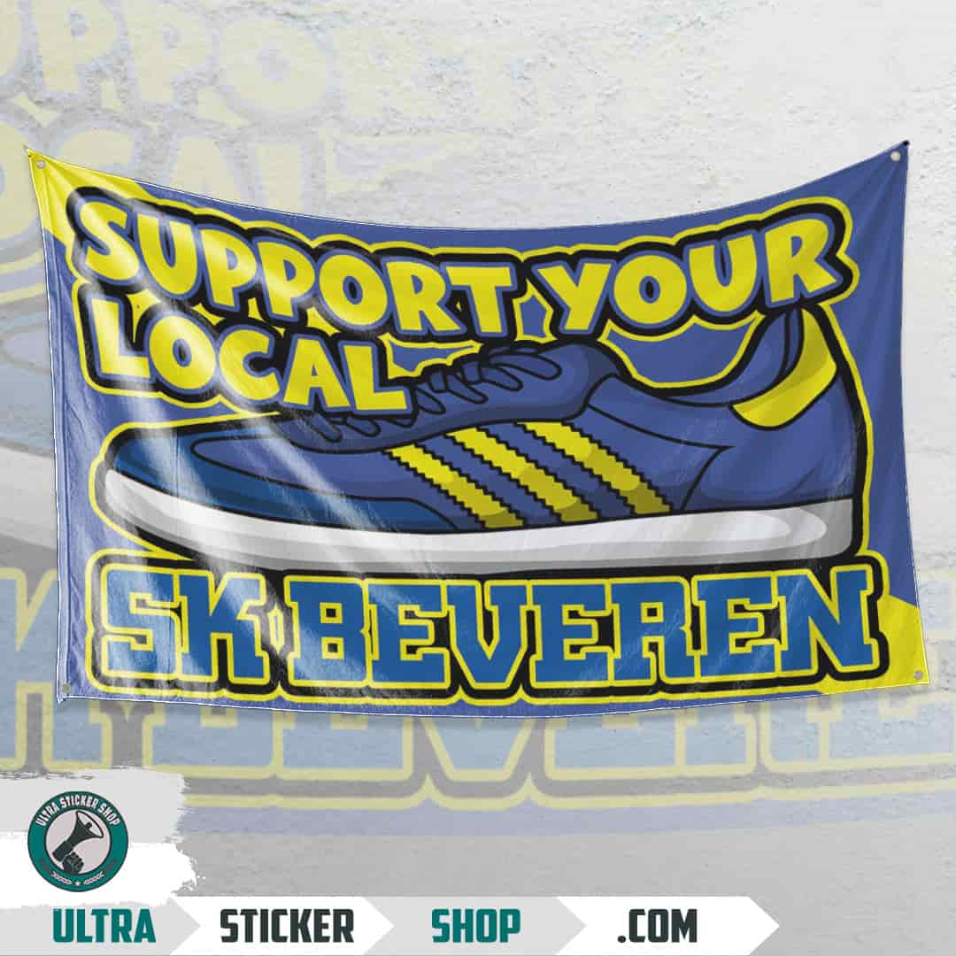 Support your local SK Beveren Drapeau
