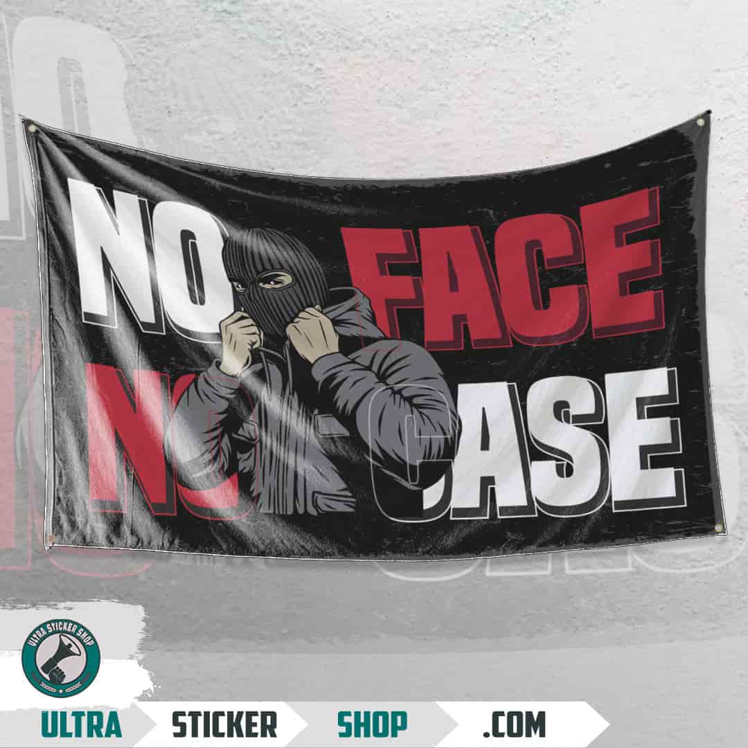 No face no case Vlag