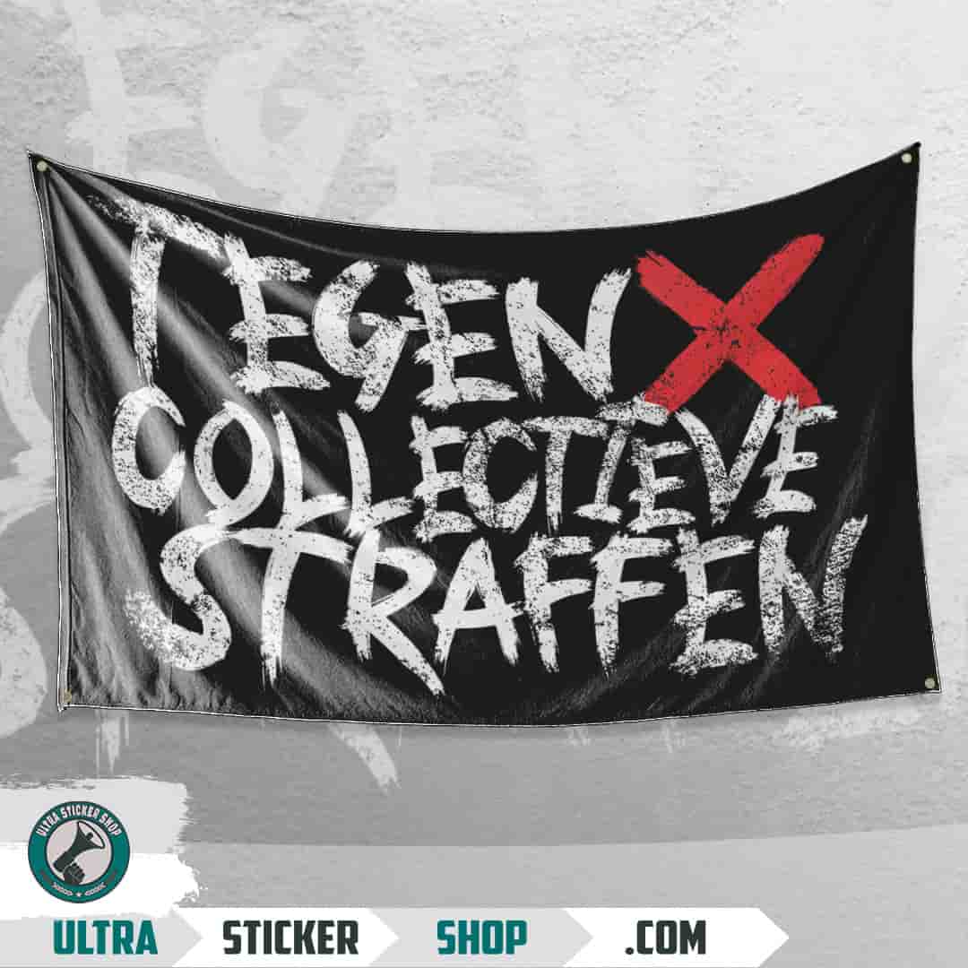 Tegen collectieve straffen Vlag