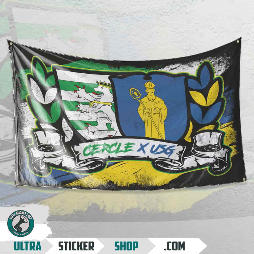 Cercle X USG Drapeau