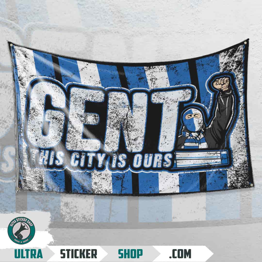 Gent this city is ours Vlag