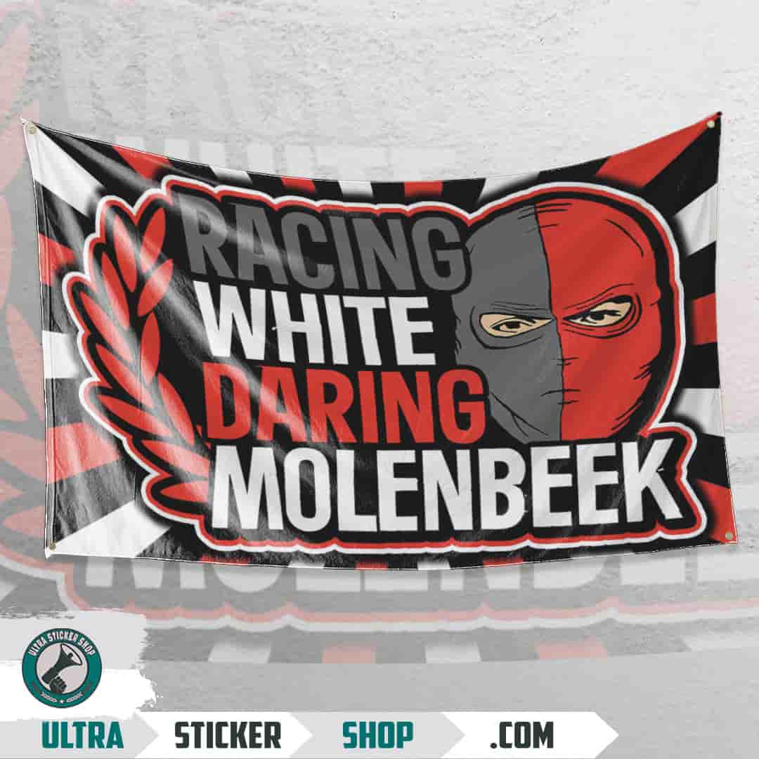 Racing White Daring Molenbeek Vlag