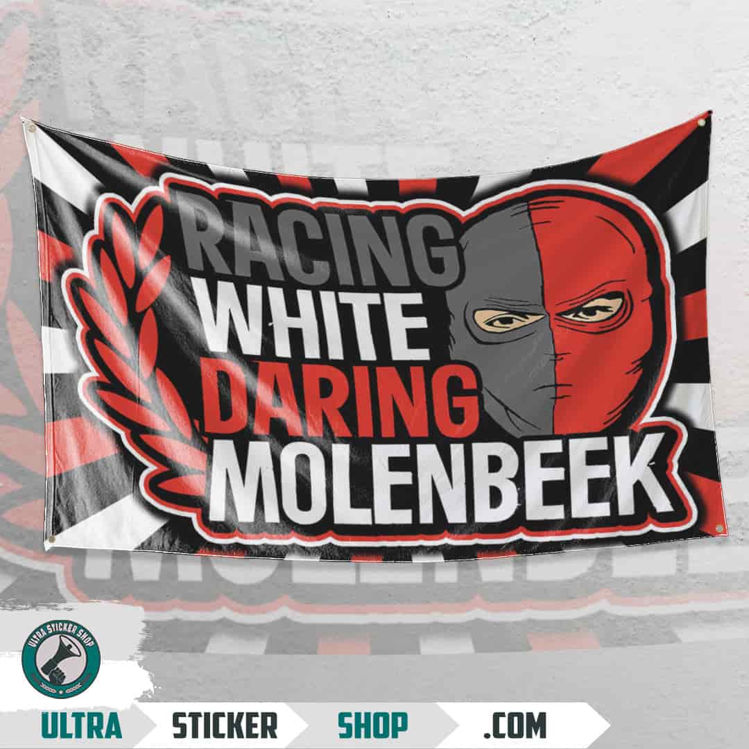 Racing White Daring Molenbeek Vlag