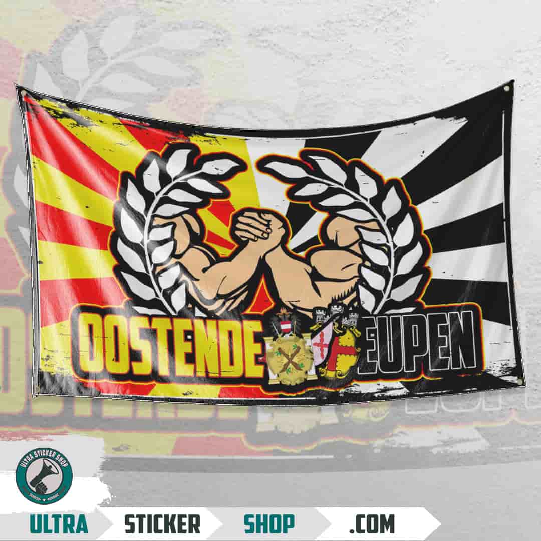 Oostende X Eupen Drapeau
