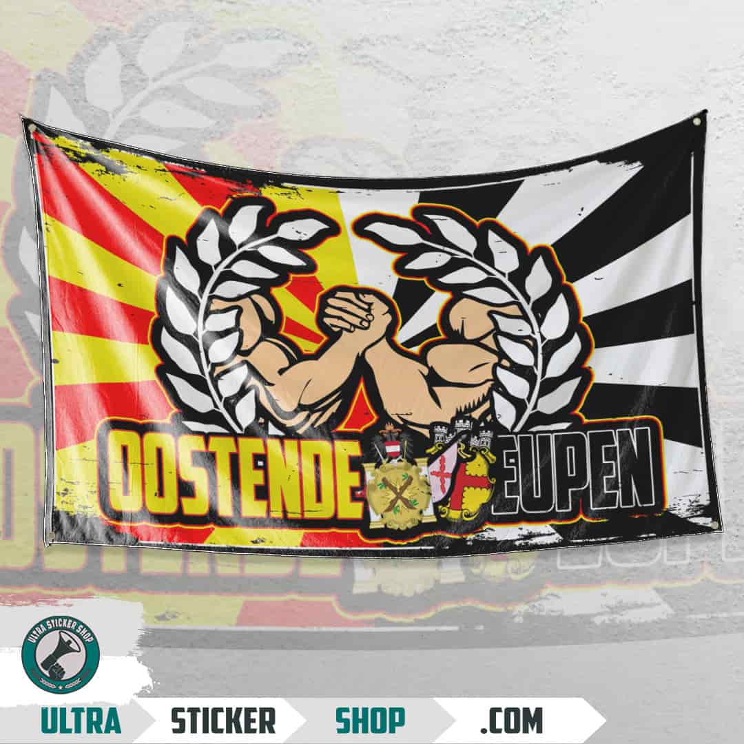 Oostende X Eupen Drapeau