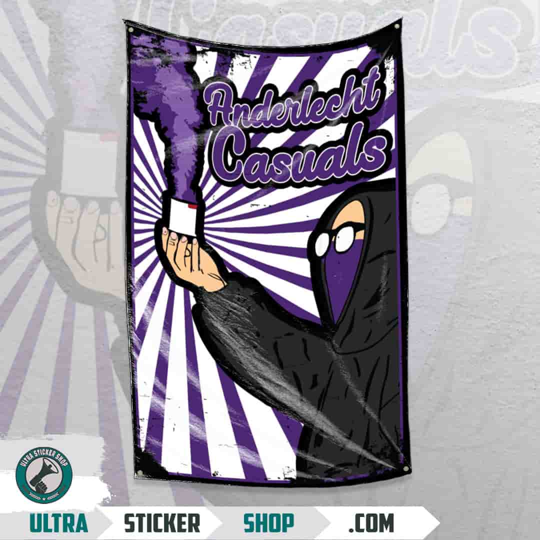 Anderlecht Casuals Drapeau
