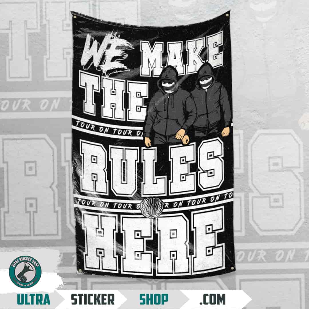 We make the rules here Drapeau