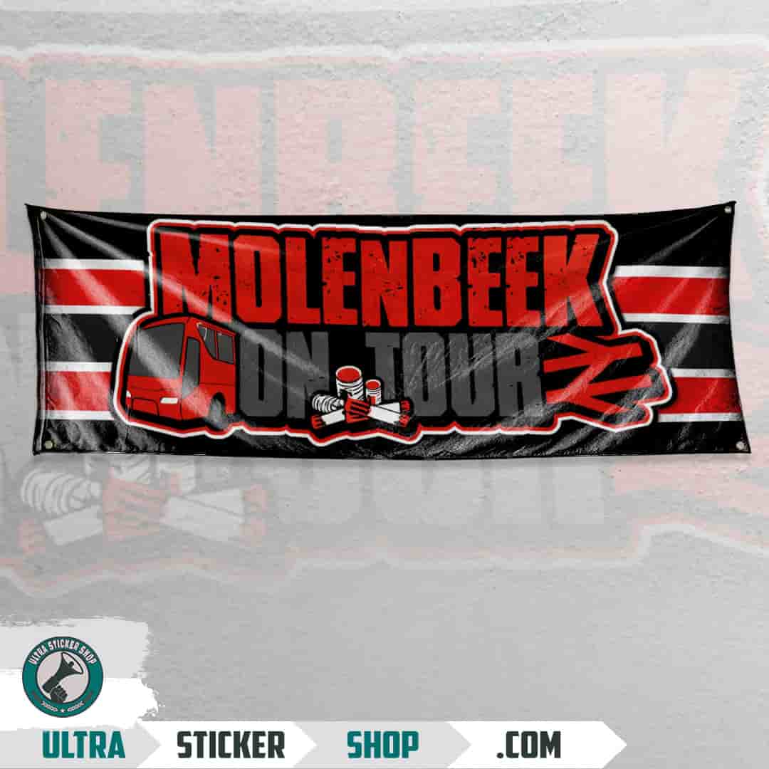 Molenbeek on tour Vlag