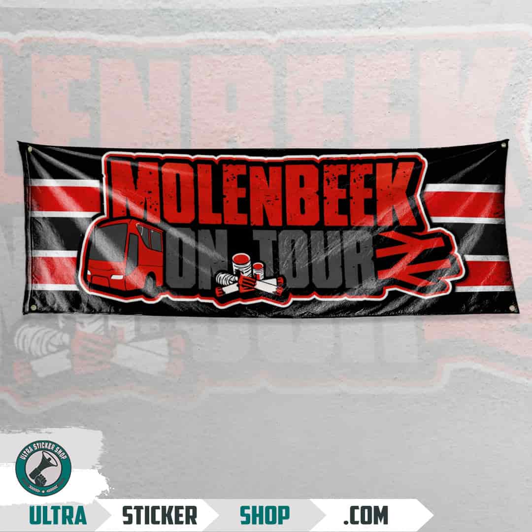 Molenbeek on tour Vlag