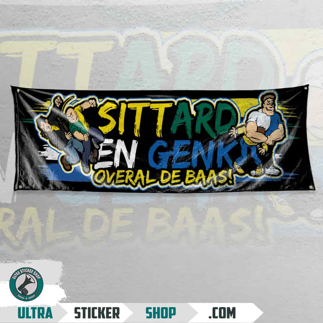 Sittard en Genk overal de baas! Drapeau