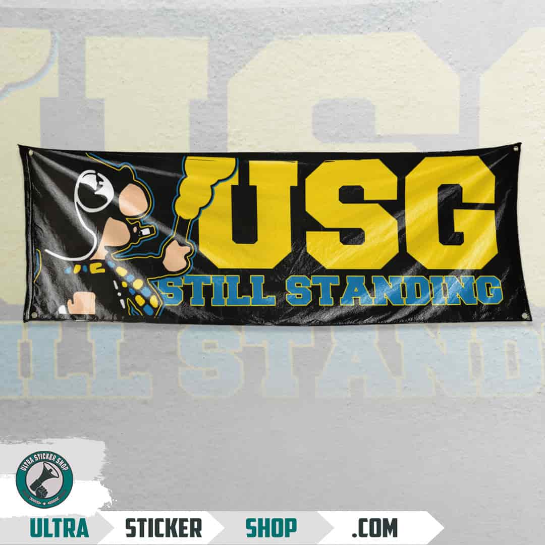 USG Still standing Drapeau