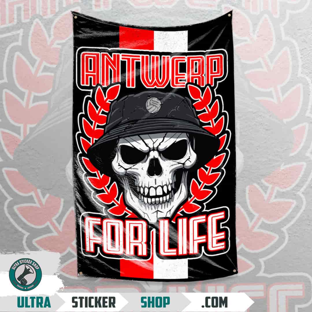 Antwerp for life Drapeau