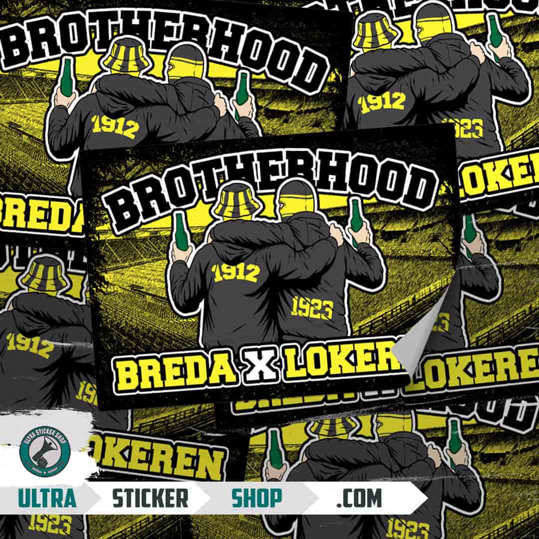 Breda X Lokeren Autocollants