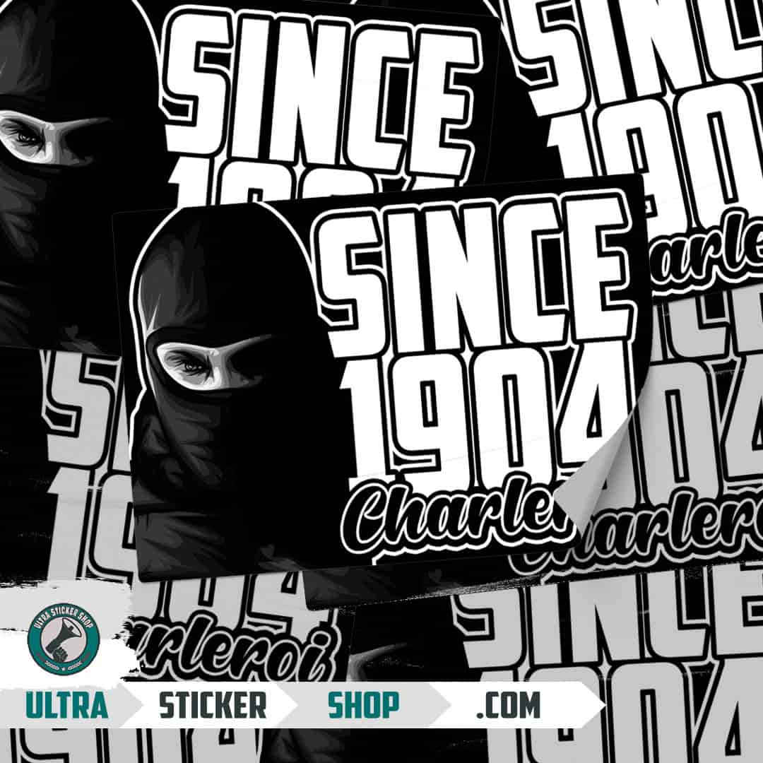 Since 1904 Charleroi Autocollants