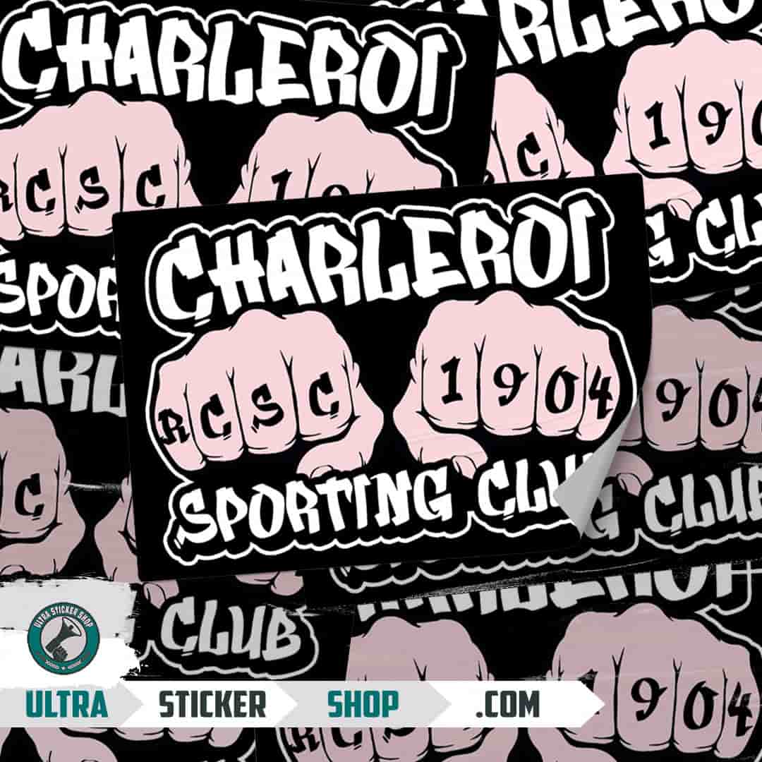 Charleroi sporting club Stickers
