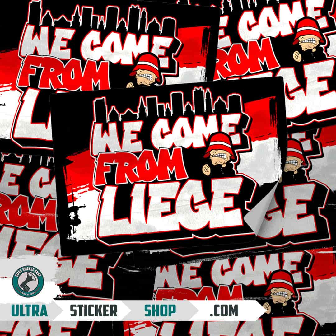 We come from Liege Autocollants