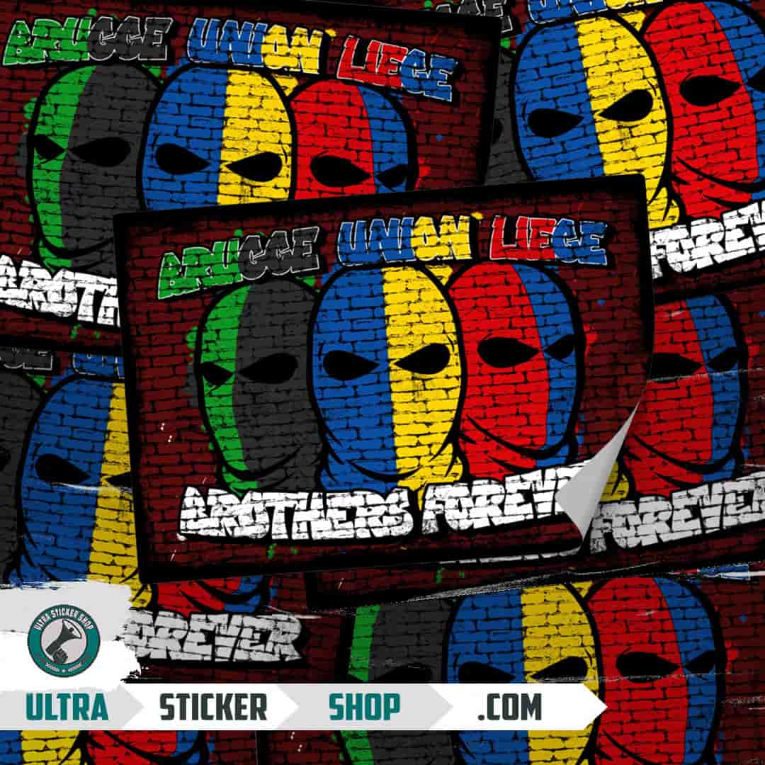 Brugge Union Liege Stickers