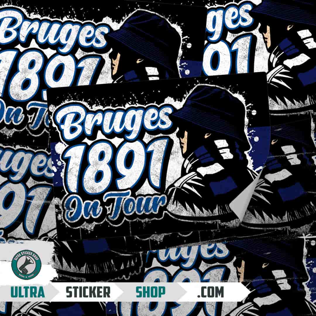 Bruges 1891 on tour Stickers
