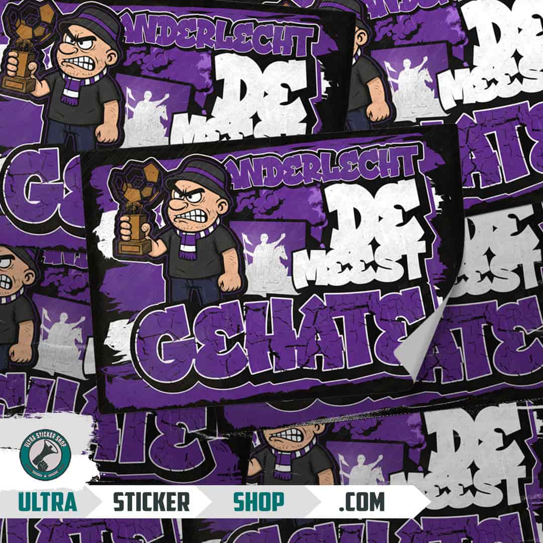 Anderlecht de meest gehate Autocollants