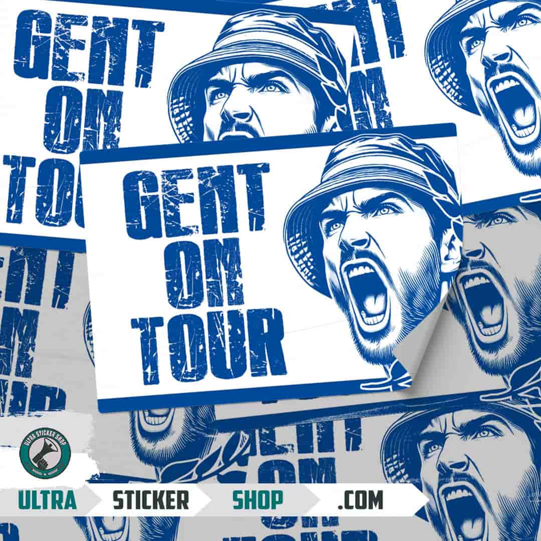Gent on tour Autocollants
