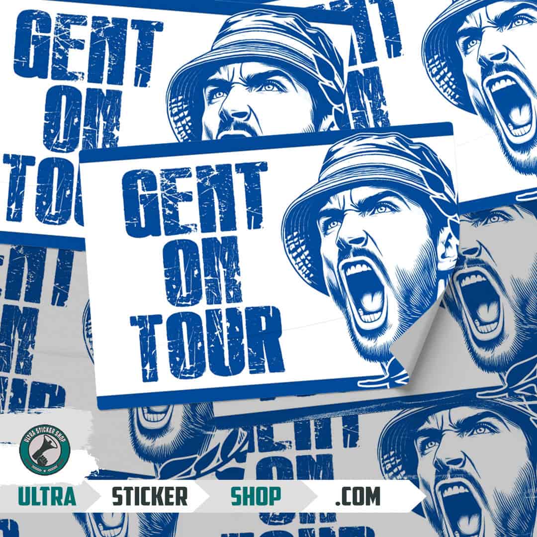 Gent on tour Autocollants