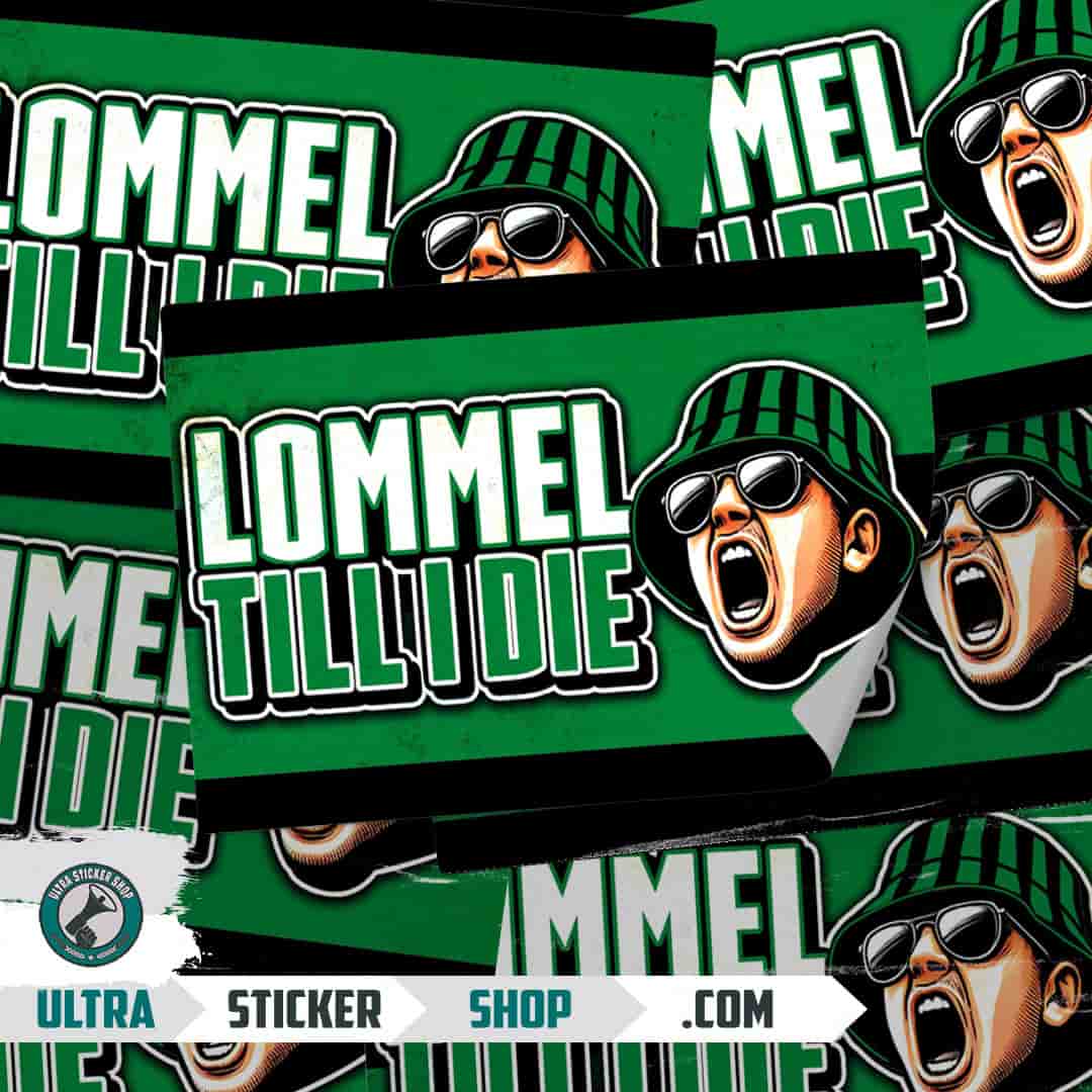 Lommel Till I die Autocollants