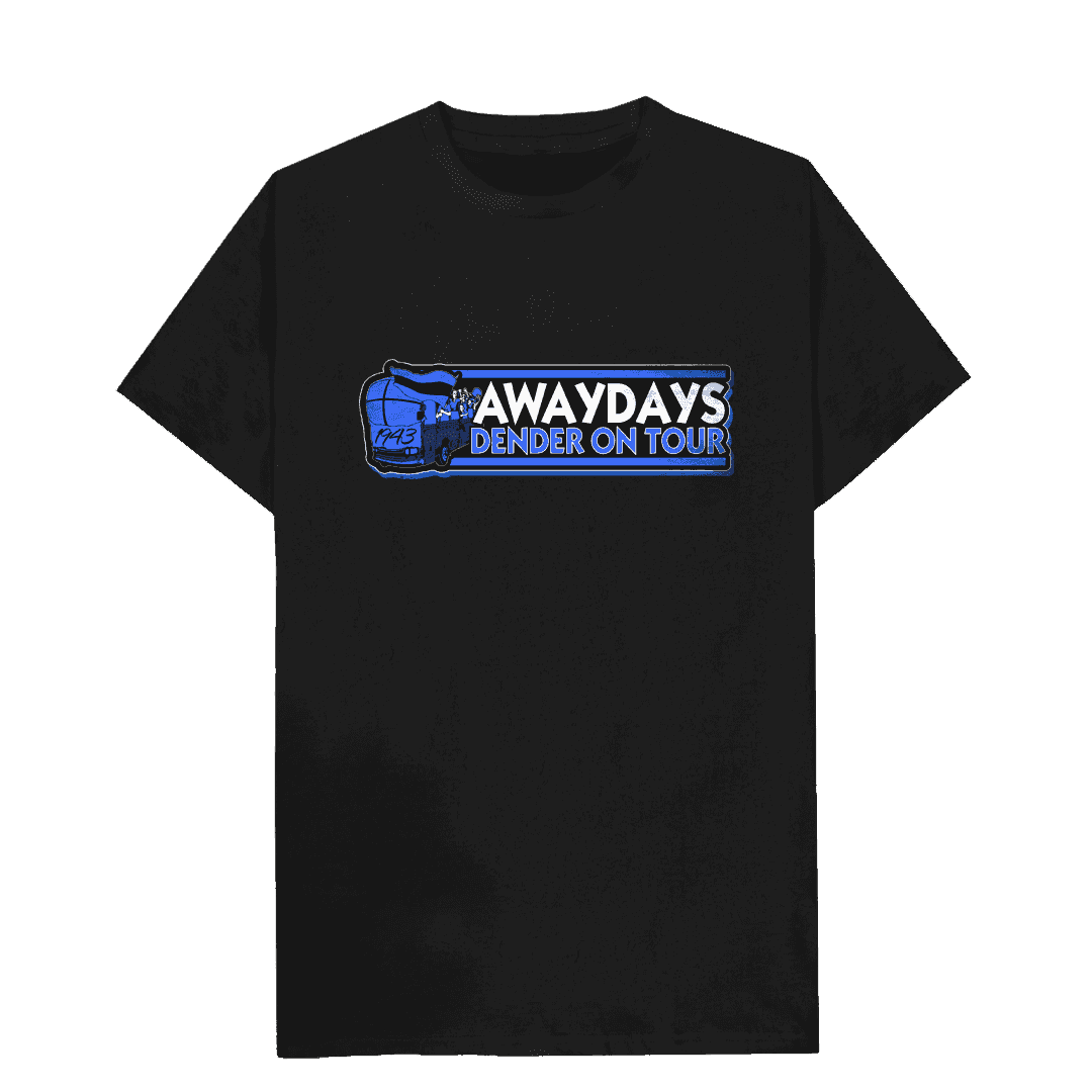 Awaydays Dender on tour T-shirt