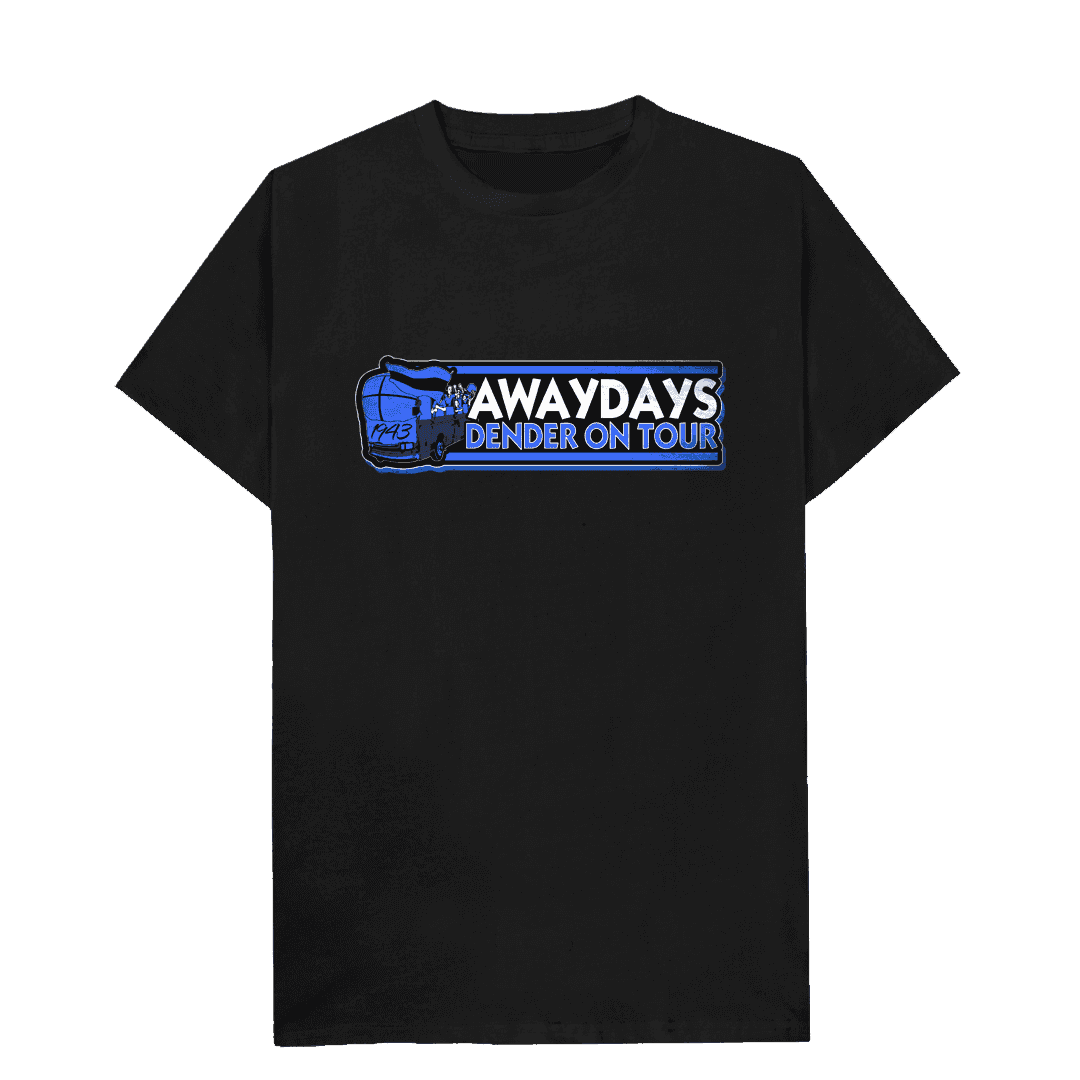 Awaydays Dender on tour T-shirt