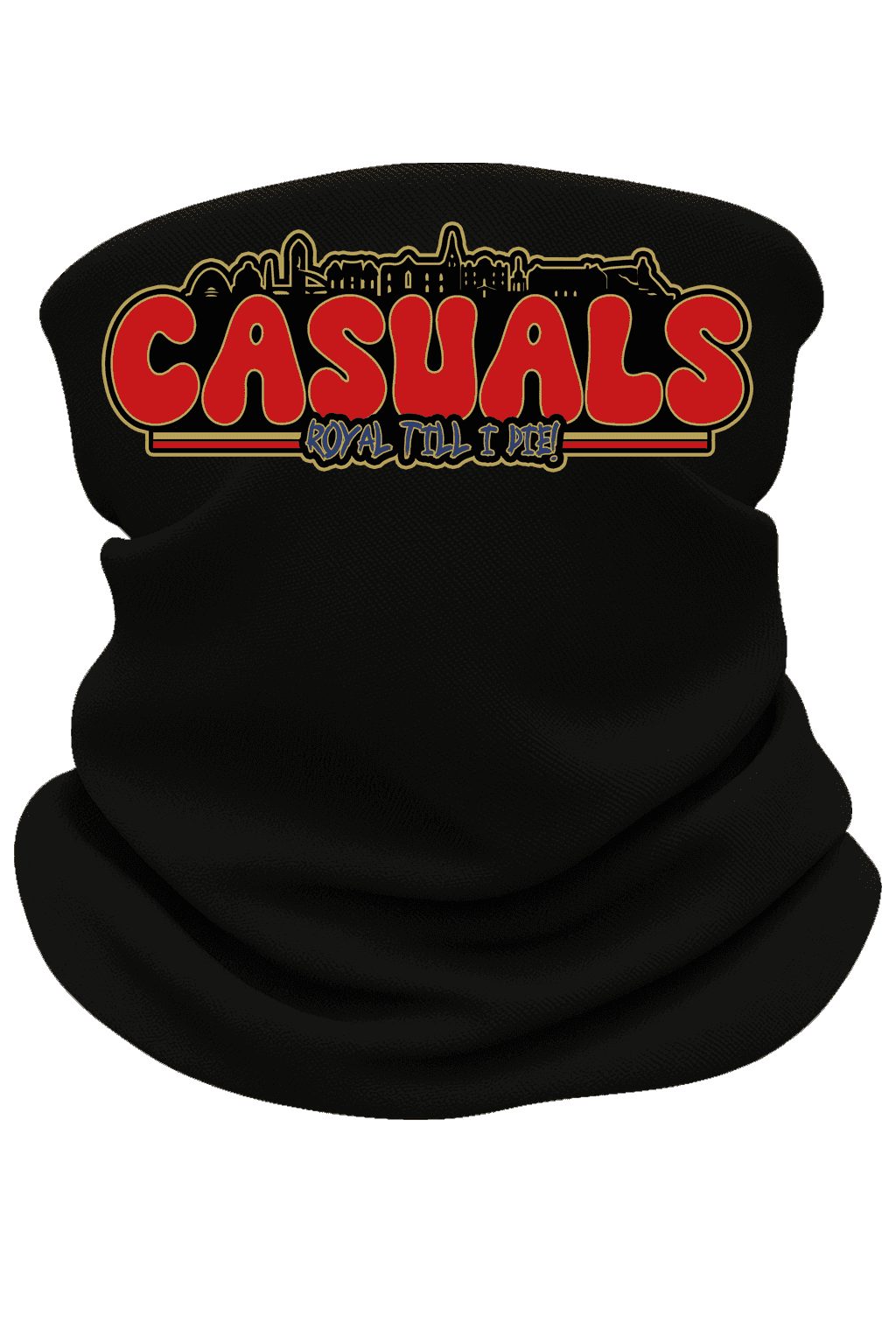 Casuals royal till I die Nekwarmer