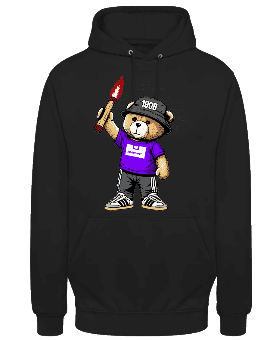 Anderlecht 1908 bear Sweat à capuche