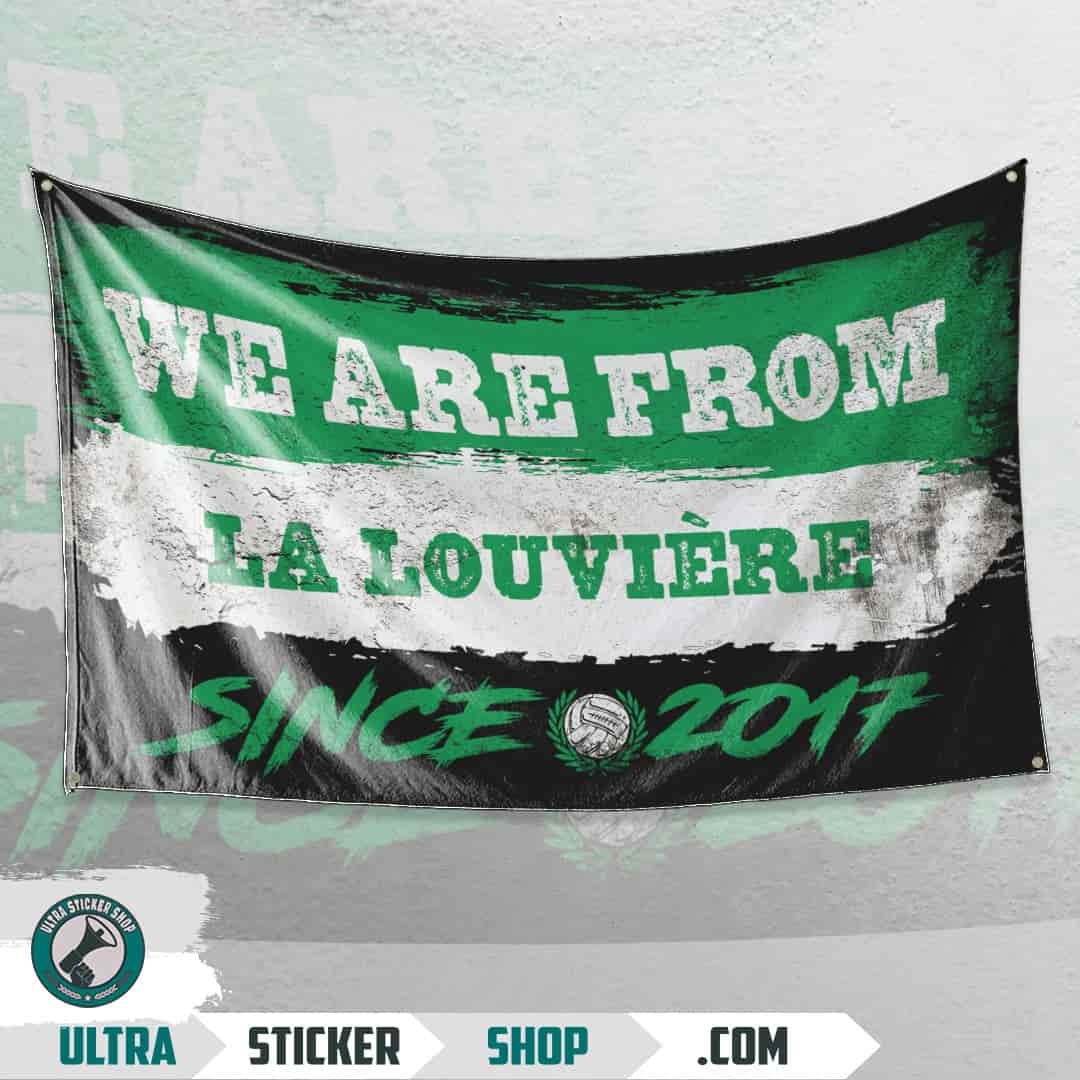 We are from La Louvière since 2017 Vlag