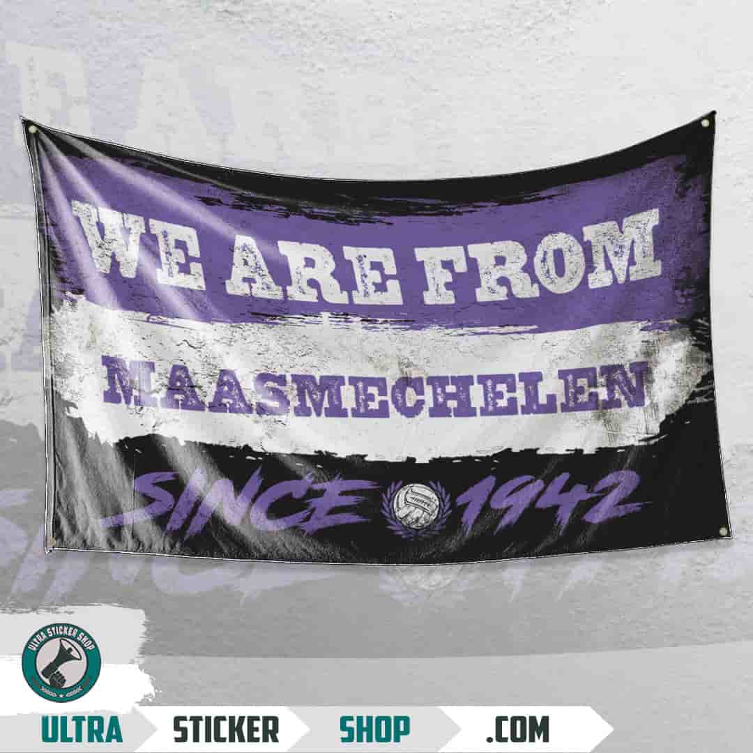 We are from Maasmechelen since 1942 Vlag