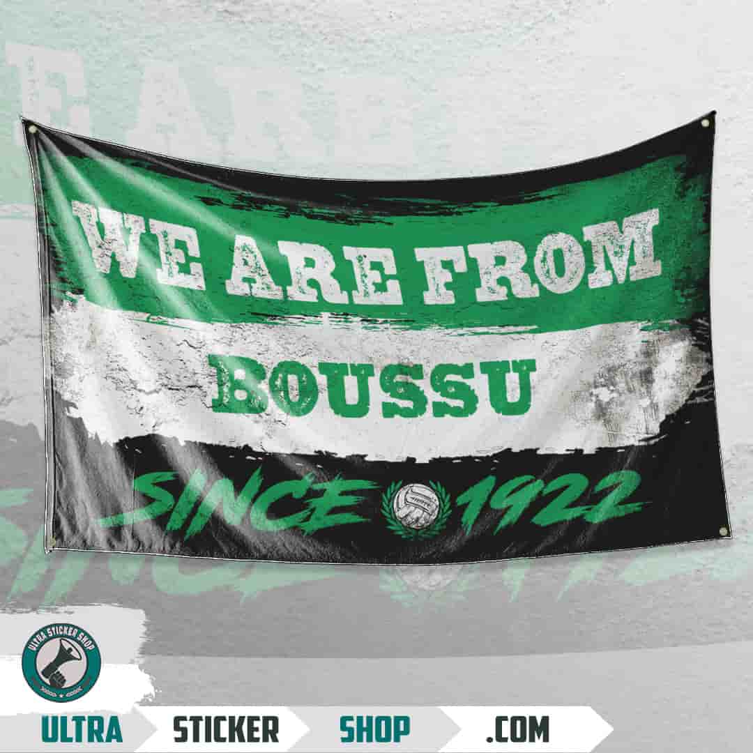 We are from Boussu since 1922 Vlag
