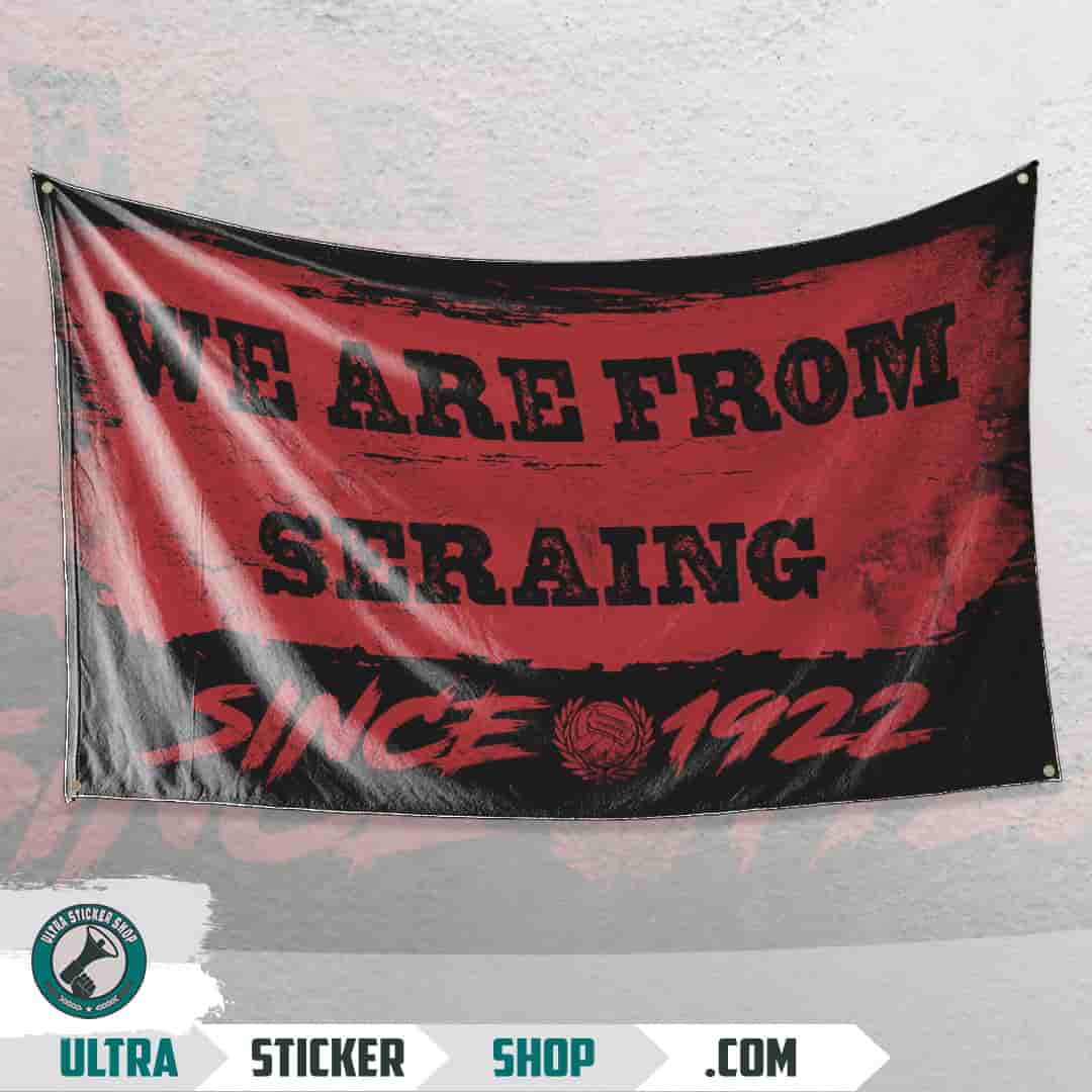 We are from Seraing since 1922 Vlag
