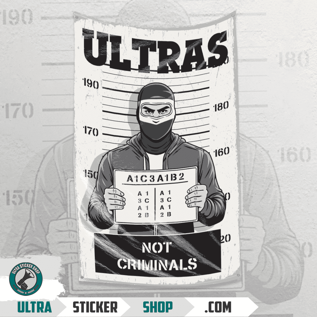 Ultras not criminals Vlag