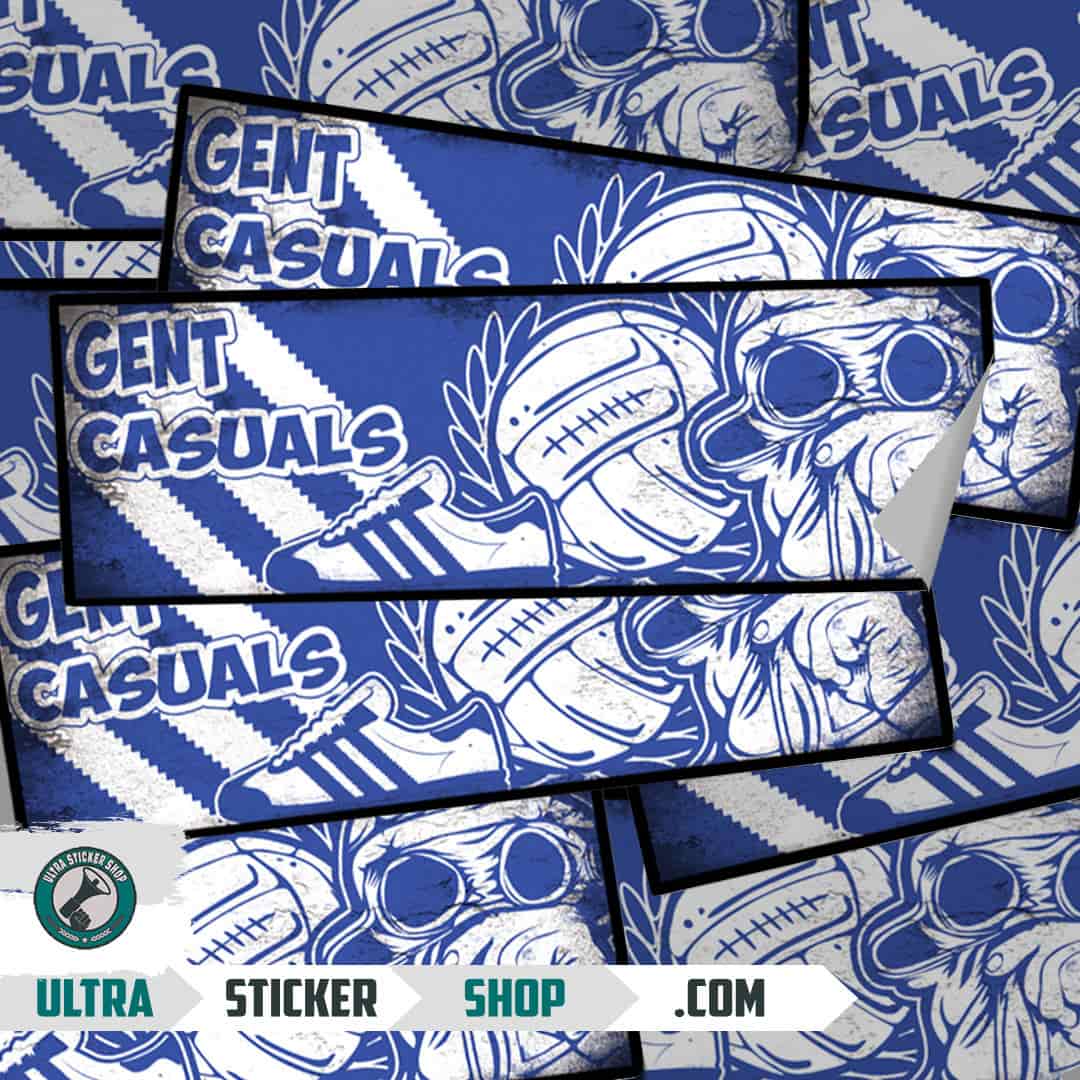 Gent casuals Stickers