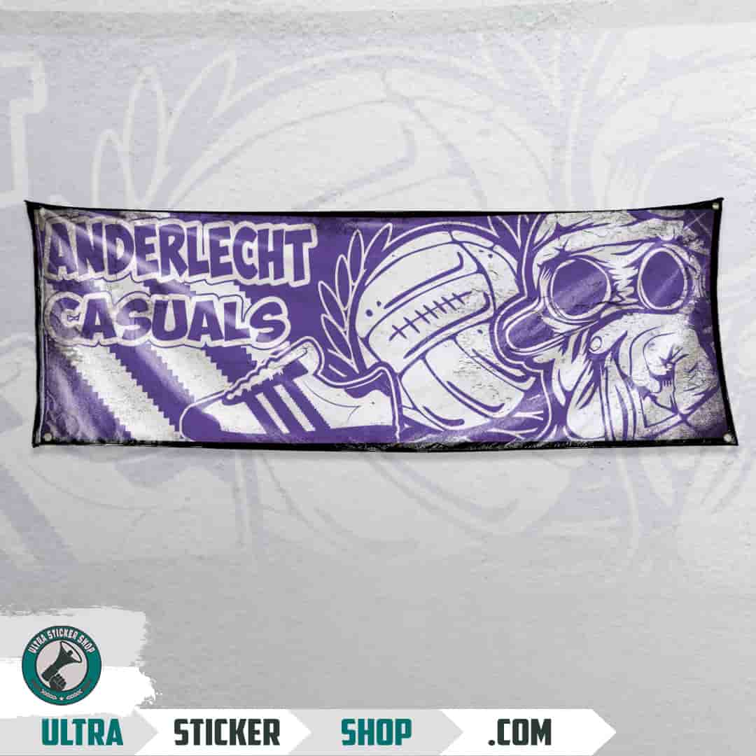 Anderlecht casuals Drapeau