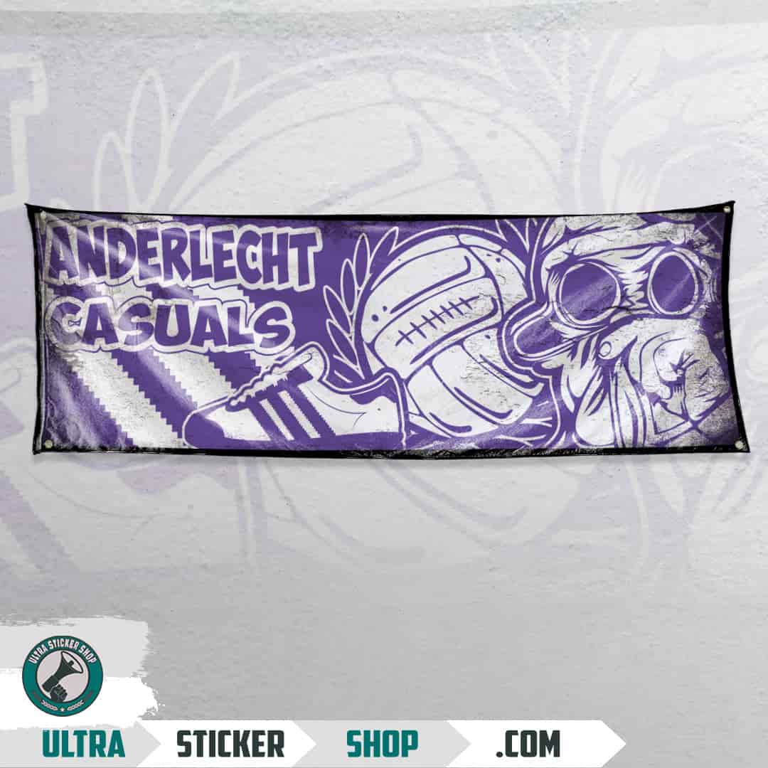 Anderlecht casuals Drapeau