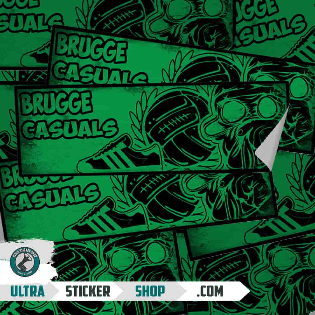 Brugge casuals Stickers
