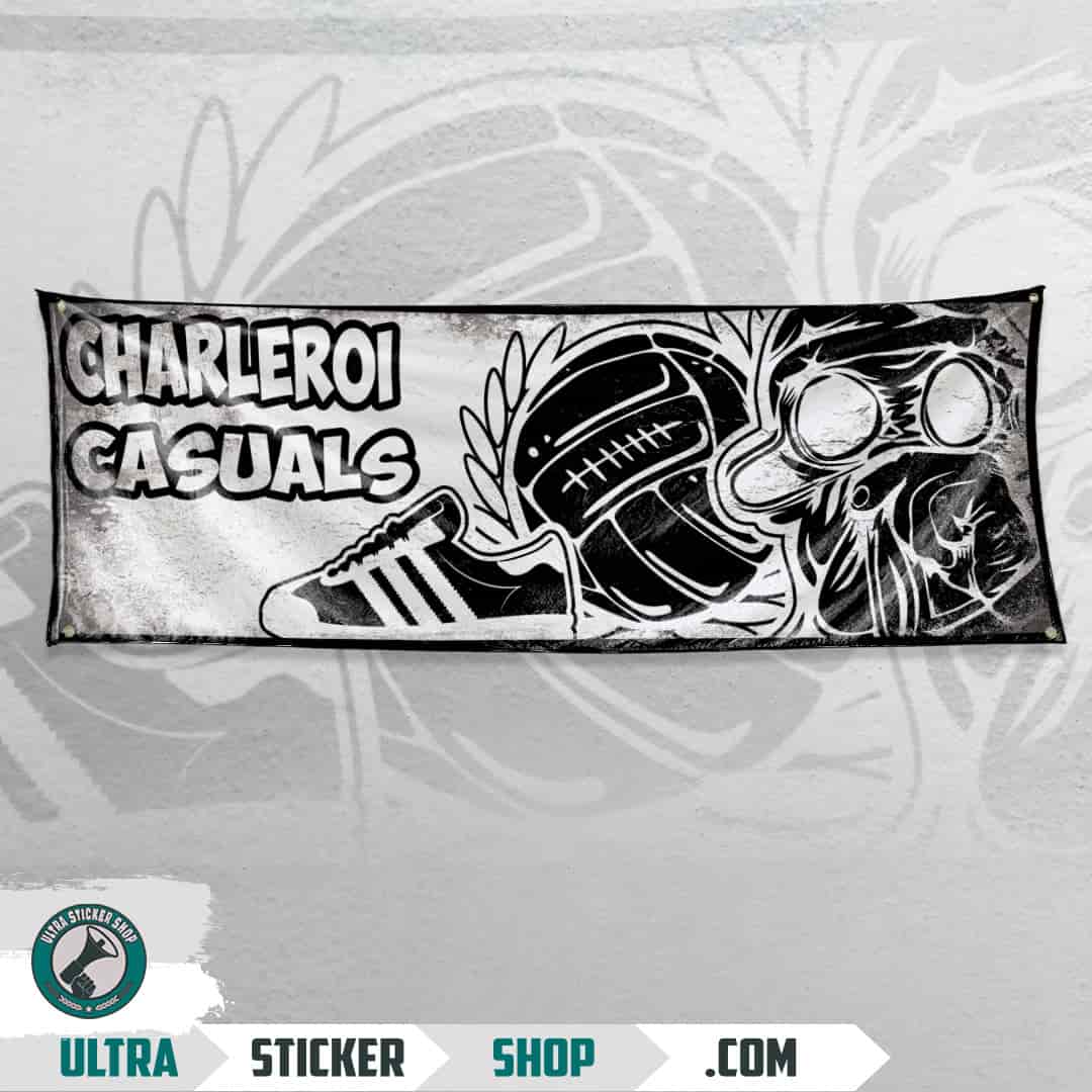 Charleroi casuals Vlag