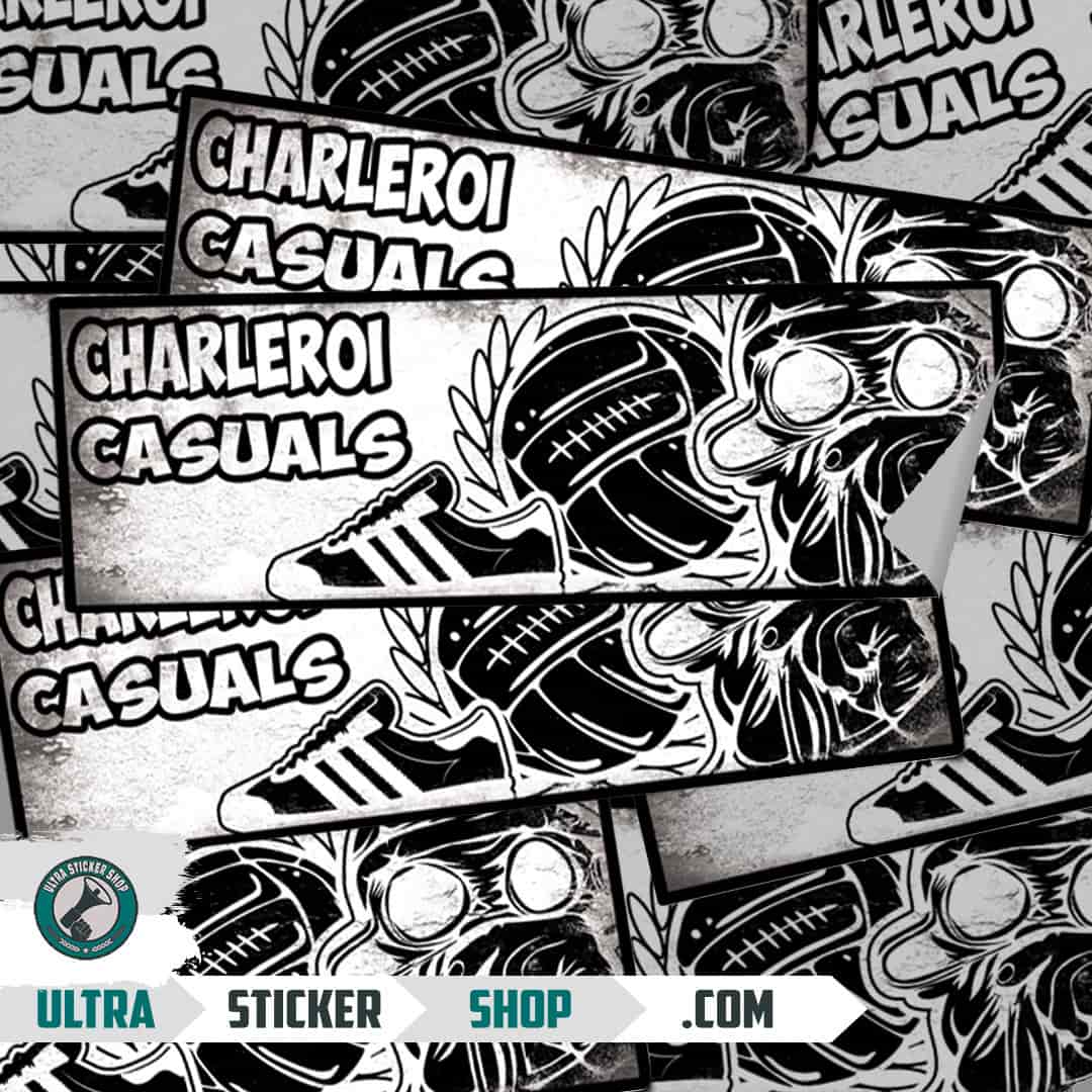 Charleroi casuals Stickers