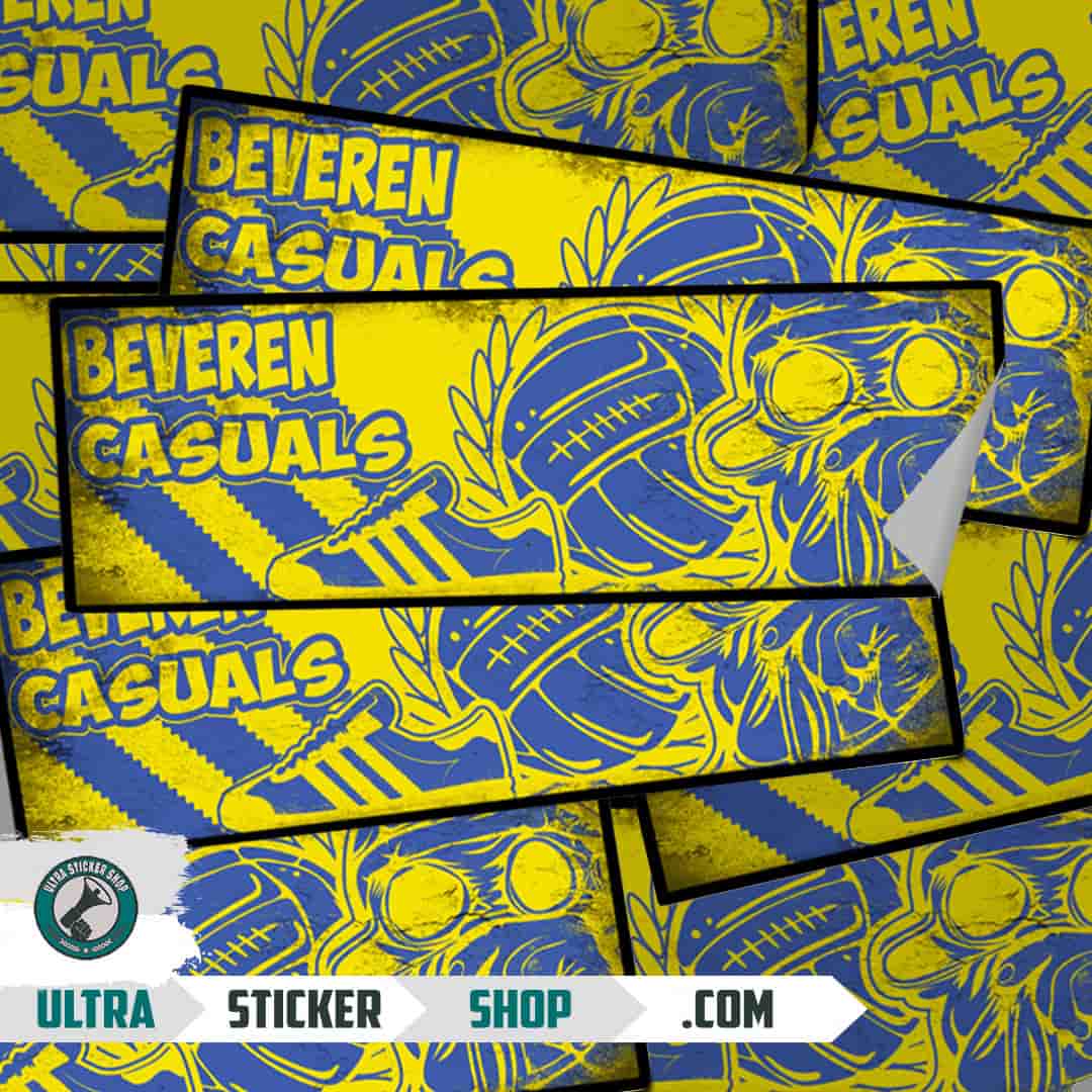 Beveren casuals Stickers