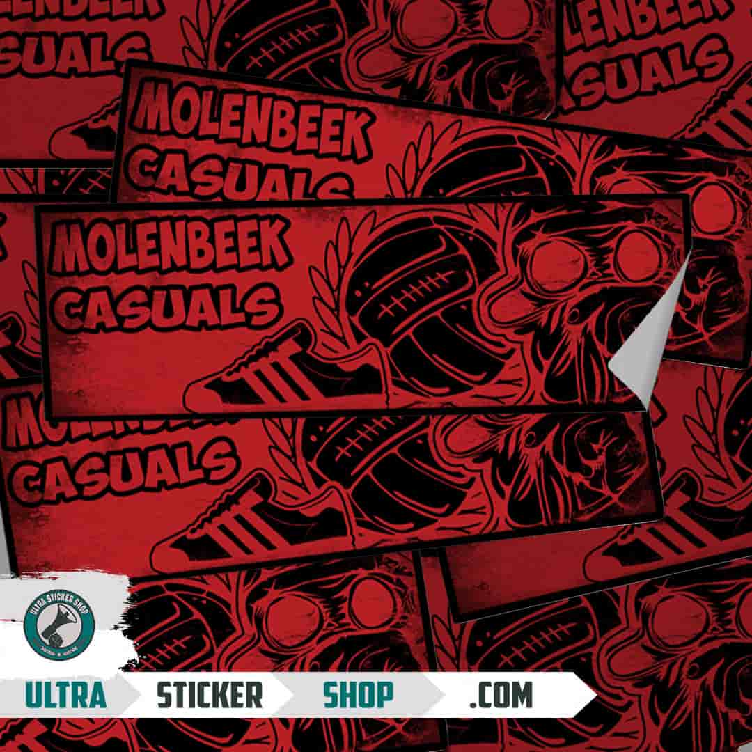 Molenbeek casuals Stickers