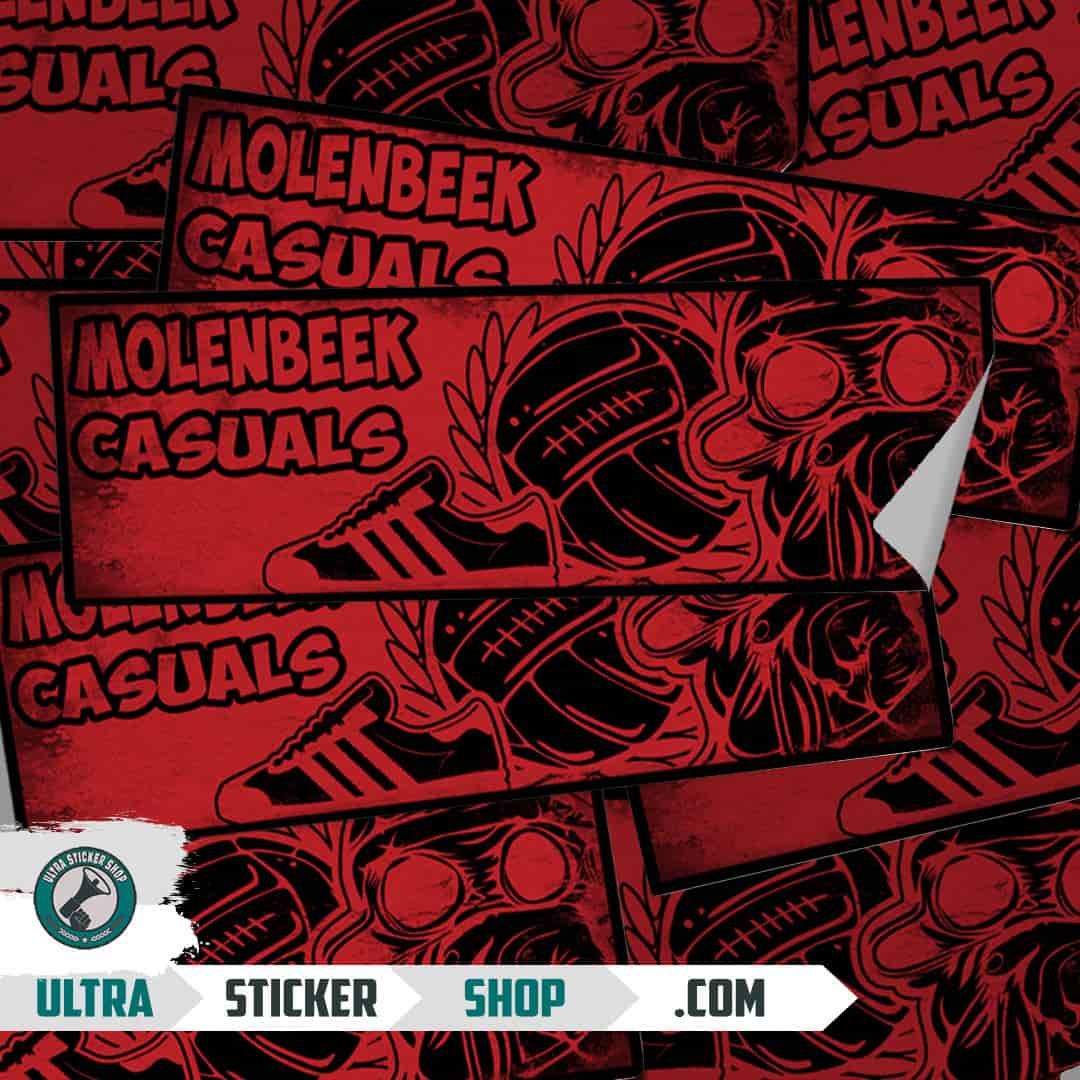 Molenbeek casuals Stickers