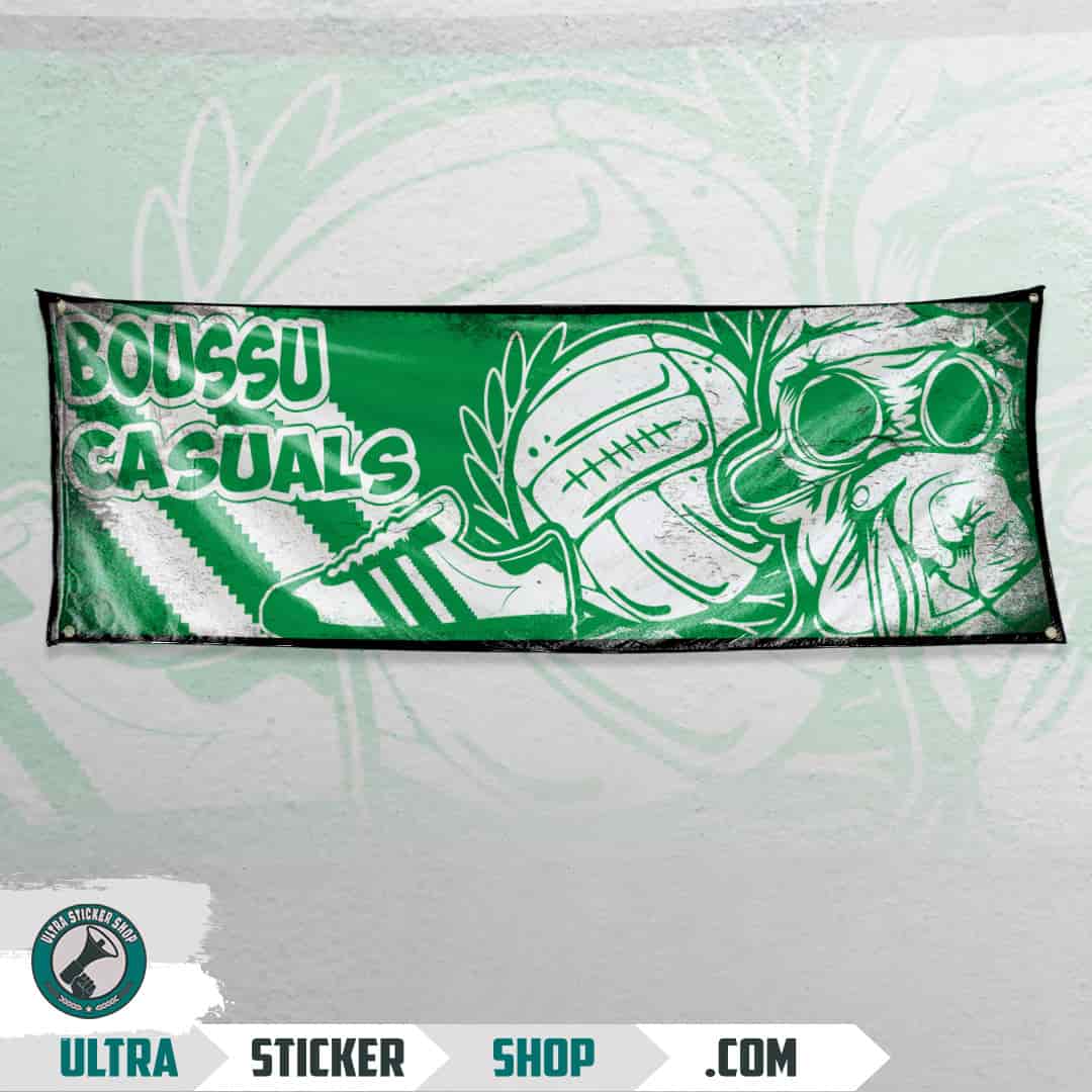 Boussu casuals Vlag