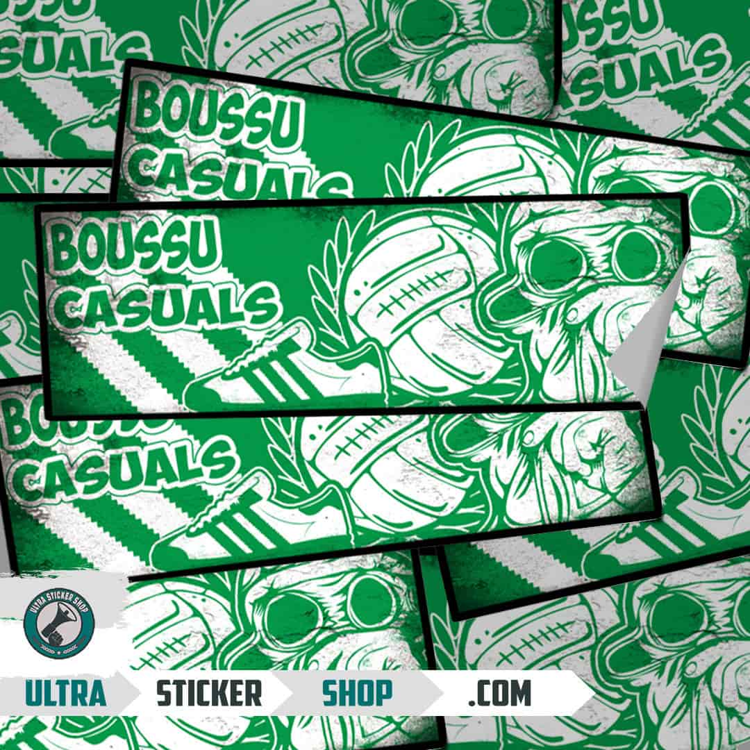Boussu casuals Stickers