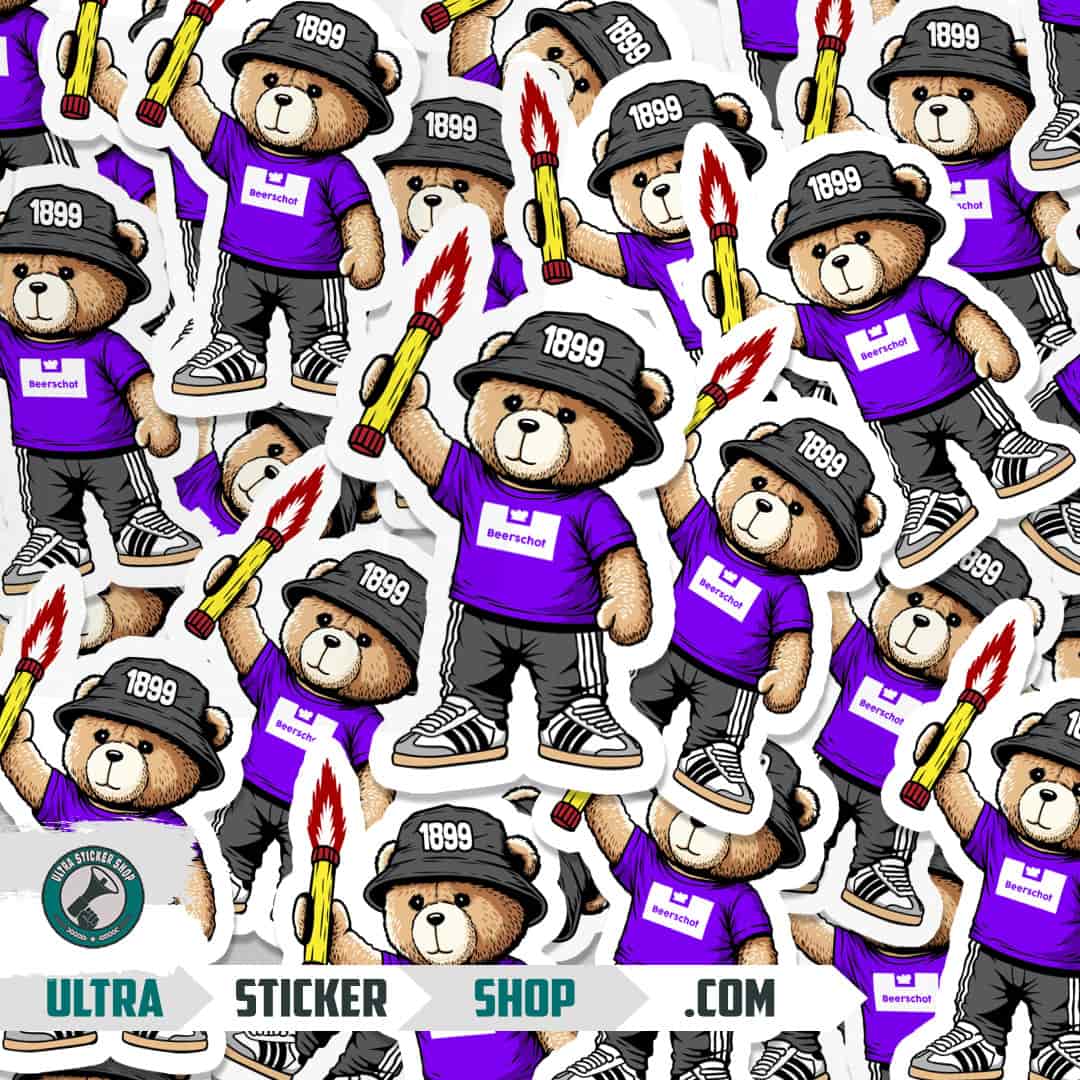 Beerschot 1899 bear Stickers