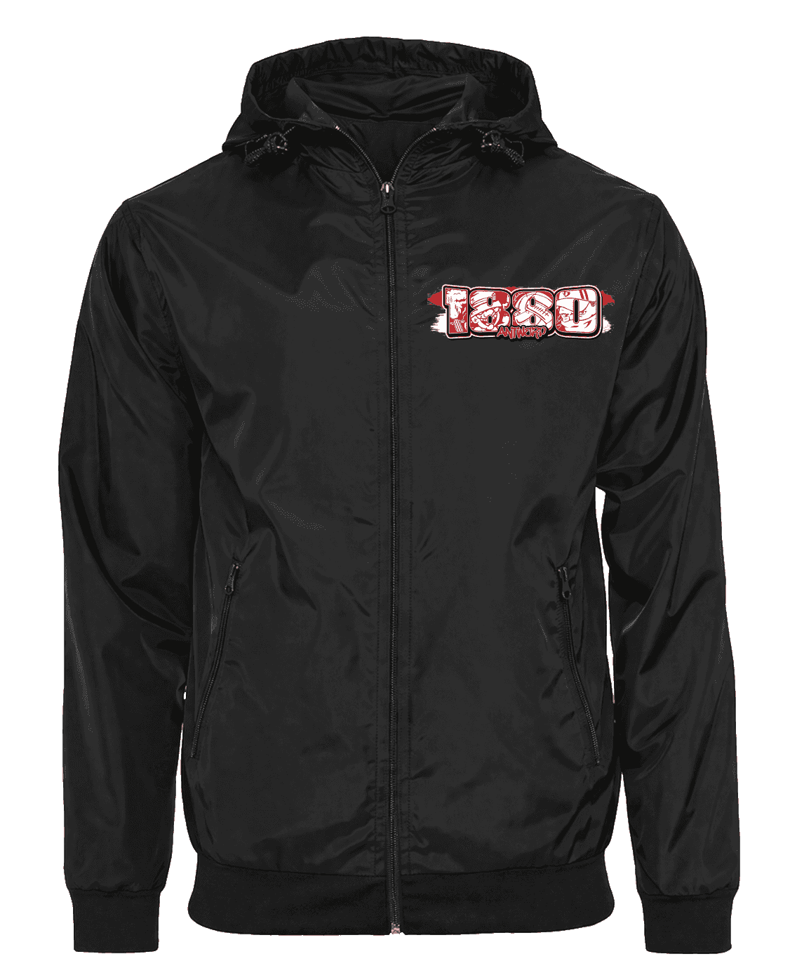 1880 Antwerp Veste avec cagoule amovible