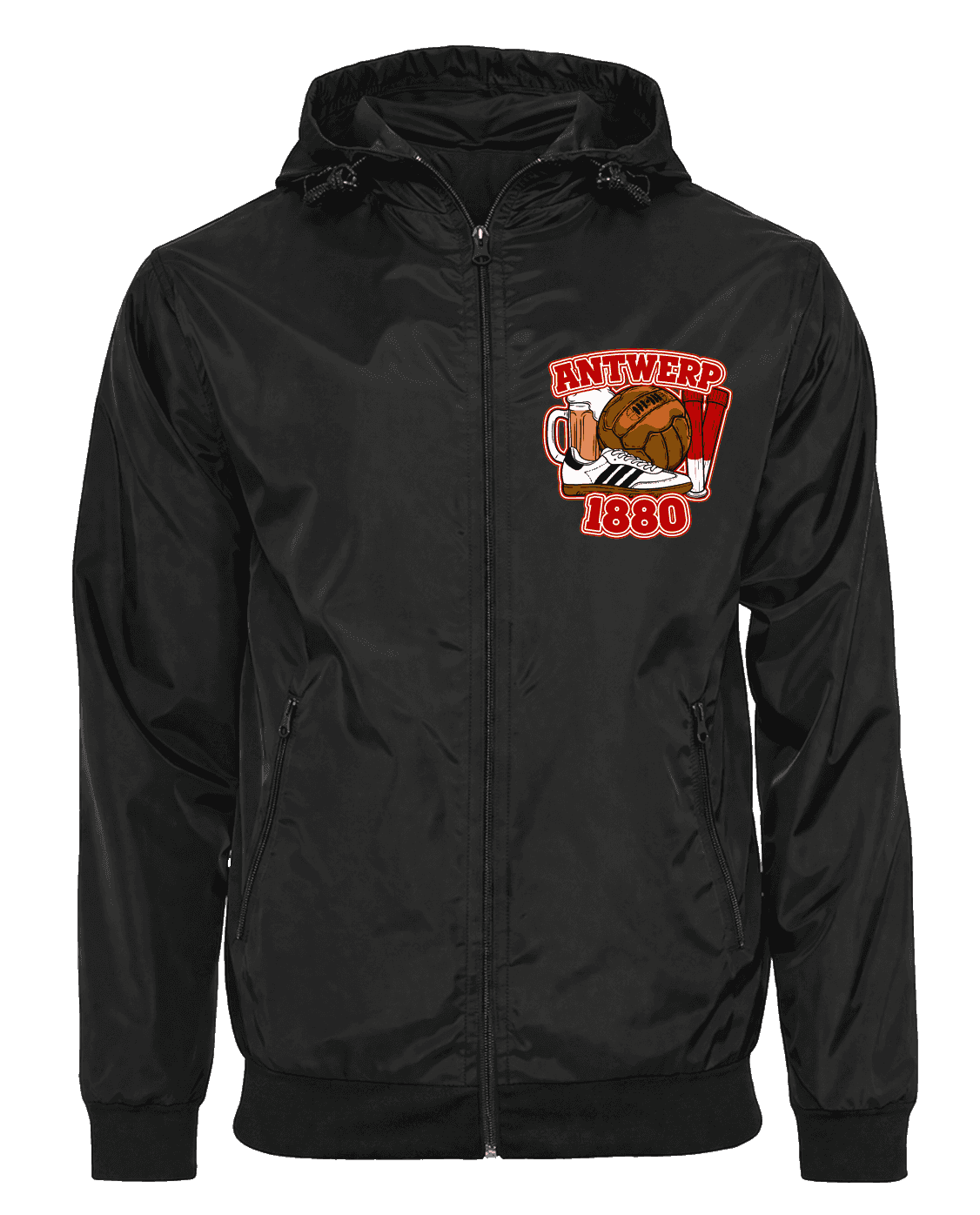 Antwerp 1880 Veste avec cagoule amovible
